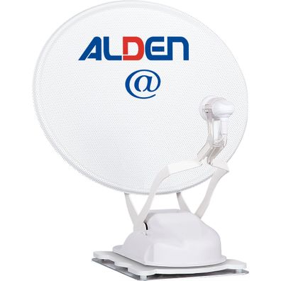 Sat-Anlage Alden Onelight@ EVO 60 Ultrawhite inkl. S.S.C. HD-Steuermodul und TV 22"