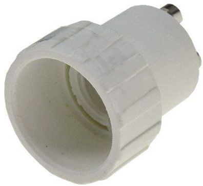 Adapter für Leuchtmittel 230V Kunststoff GU10 auf E14