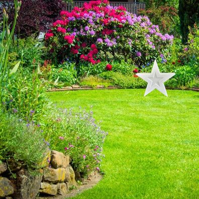 Sternleuchte Star in Star, 40cm, RGB LED