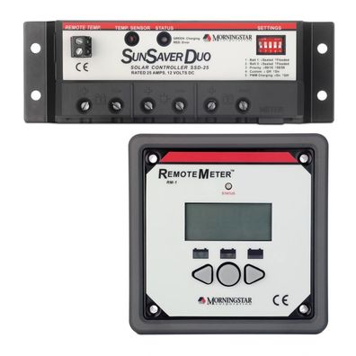 Laderegler SunSaverDuo™/RM-1 Solarregler Morning Star