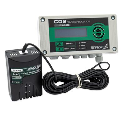 Schabus GX-D500 CO2-Warngerät für Kohlendioxid