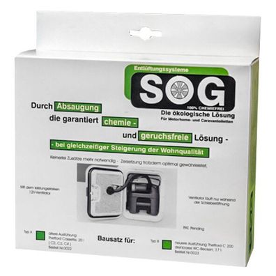 SOG WC Entlüftung Türvariante Typ A für Thetford C2/C3/C4