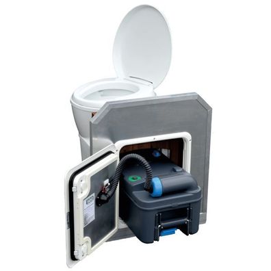 SOG WC Entlüftung Türvariante Typ H C220, Filtergehäuse hellgrau