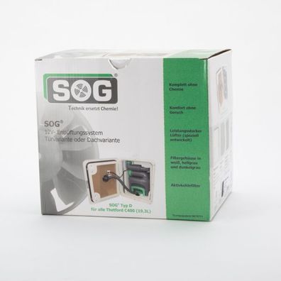 SOG WC Entlüftung Türvariante Typ D für C400, schwarz