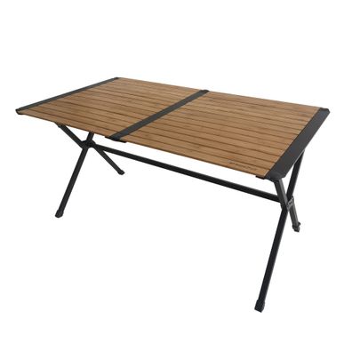 Bambus Rolltisch Chambery L 140 x 80 x 70 cm