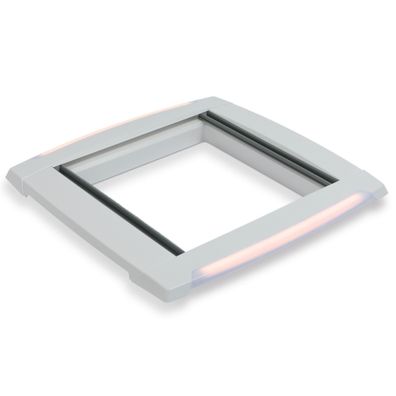 Innenrahmen MPK Dachhauben LED signalweiß, 400 x 400 mm