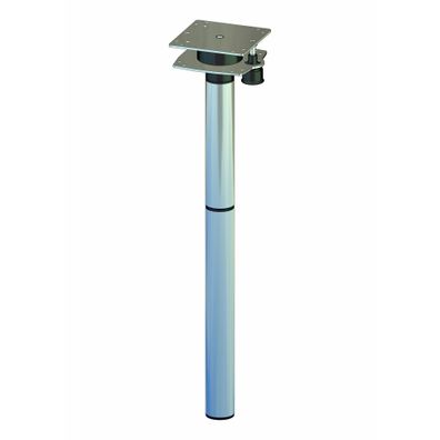 Ausdrehfuß Höhe 70 cm, grau