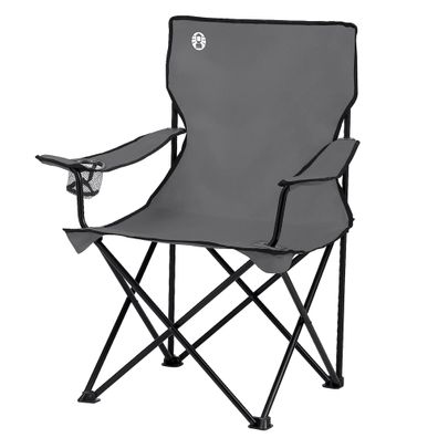 Quad Chair Faltstuhl Coleman 54 x 92 x 87 cm Farbe grau / silber