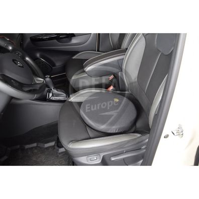 DEFA Drehkissen Ø40cm schwarz