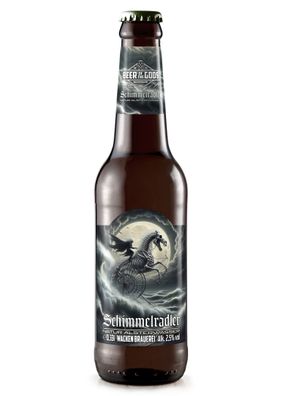 Schimmelradler - Natur Alsterwasser, 0,33l Flasche - Wacken Brauerei