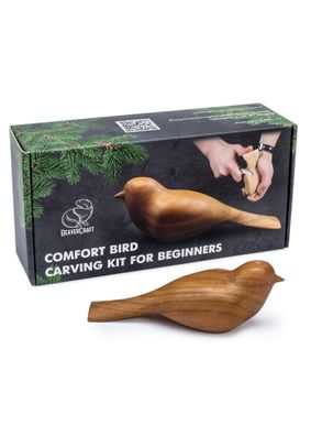 Beavercraft, Vogel Schnitzset - Starter-Schnitzset für Anfänger