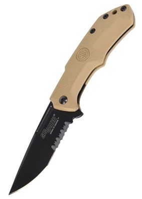 Sig Sauer M1, Wellenschliff, TAN, Taktisches Taschenmesser