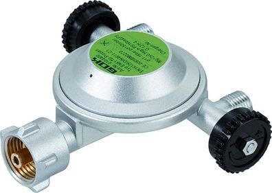 Niederdruckregler GOK Typ EN61 PS 16 bar 50 mbar 1,0 kg/h KLF x 2 Abgänge