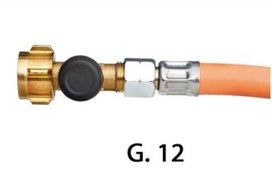 Truma 75cm Hochdruckschlauch G12, Schlauchbruchsicherung SBS