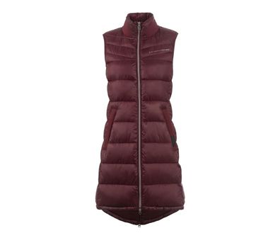 Cavallo GELLA lange Steppweste dark red Sportswear HW 2023