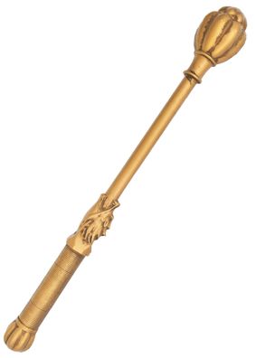 LARP Goldener Melonen-Hammer Huoyan, Polsterwaffe, 45 cm