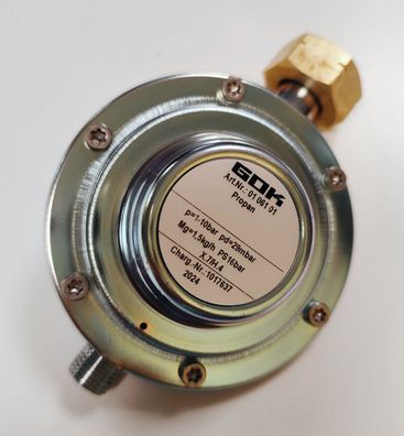 Druckregelgerät für Flüssiggas 1,5kg / / 30 mbar, Bj. 2025