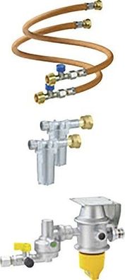 Gasdruck Regleranlage GOK Caramatic DriveTwo-Set horizontal, 30 mbar 1500 g/h