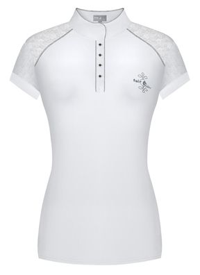 Fairplay Damen Turniershirt kurzarm FP Anita white weiß