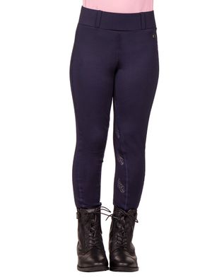 QHP Reithose Reitlegging Junior Kinder Veerle Vollbesatz Navy FS/23