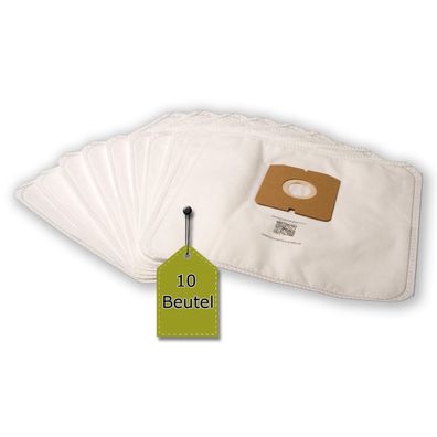 eVendix Staubsaugerbeutel, 10 Stk + 1 Mikro-Filter passend für FAKIR Trend TS 2000