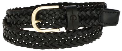 Covalliero Ledergürtel Unisex black F/S 2023 Gürtel schwarz geflochten