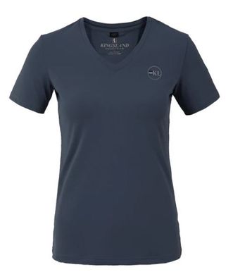 Kingsland Brandi Damen-Trainingsshirt Damen Blue Bering Sea Summer 2023