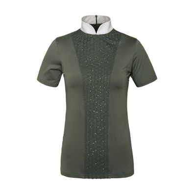 Kingsland Bridget Damen-Turniershirt Damen Green Castor Summer 2023
