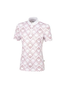 PIKEUR Kamilla Damen Turniershirts white/noble rose Sportswear Collection 2023