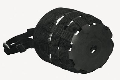 Covalliero Maulkorb Fressbremse Nylon schwarz