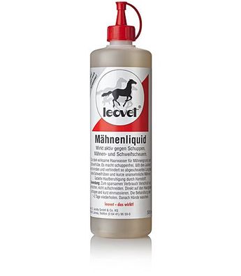 leovet Mähnenliquid 500ml gegen Schuppen Mähnen- und Schweifscheuern