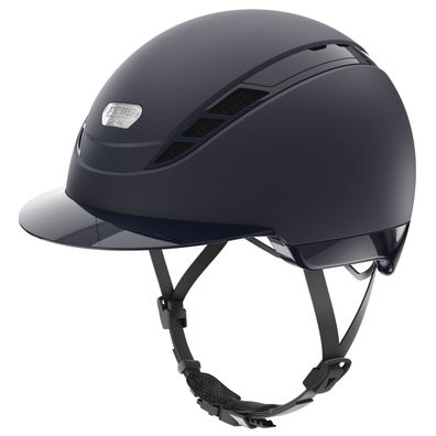 ABUS PIKEUR AirDuo Kinder Reithelm midnight blue Fahrradhelm