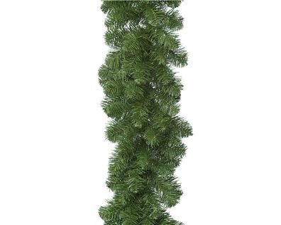 Tannengirlande 20cm künstlich 180 Spitzen Indoor & Outdoor 2,7m grün