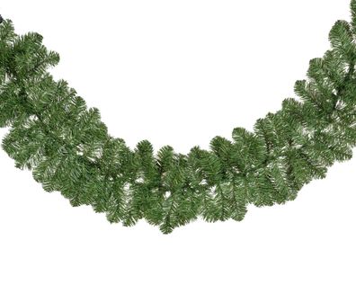 Tannengirlande 25cm künstlich 190 Spitzen Indoor & Outdoor 2,7m grün
