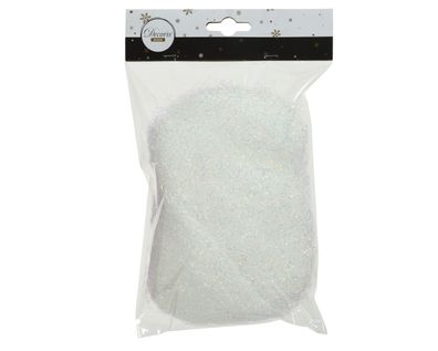 Lametta Engelshaar glatt Kunststoff 20g - Weiß Irisierend
