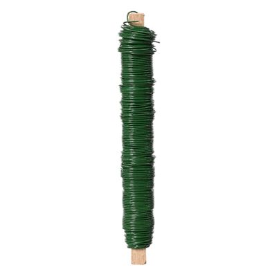 Wickeldraht 0,65mm Eisen lackiert 35m Grün