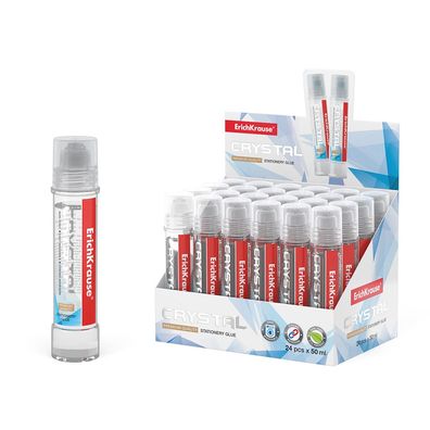 Flüssigkleber hochtransparent Applikator 50ml wasserlöslich 24 Stück