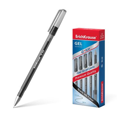 Gelstifte G-Ice 0,4mm 12er Pack Schwarz