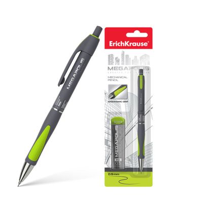 Druckbleistift HB 0,5mm mit 20 Bleistiftminen 1 Stück