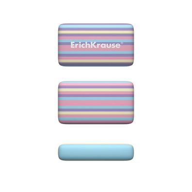 Radiergummi weich 4,4 x 2,5 x 1 cm Pastellfarben 1 Stück