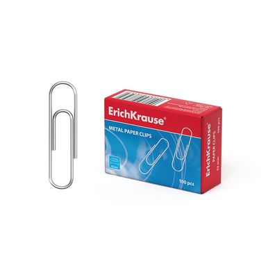 Büroklammern 33mm Metall kratzfrei & extra stark 100 Stück