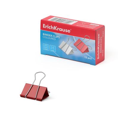 Foldback Klammern 19mm Metall 12 Stück Bunt