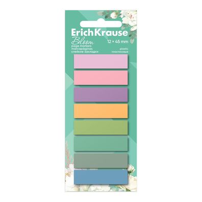 Seitenmarker 12mm Bloom Plastik beschriftbar 160er Set Bunt Pastell