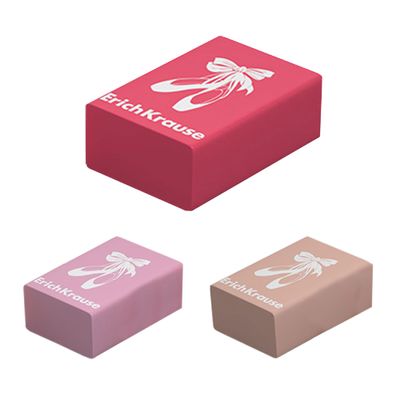 Radiergummi 3cm Ballettschuhe weich & staubfrei 1 Stück sortiert Rosa
