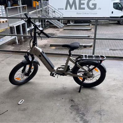 DERUIZ ebike Shimano 8 Gang 20 Zoll Faltrad Peridot 500Wh 55Nm 60mm Federweg
