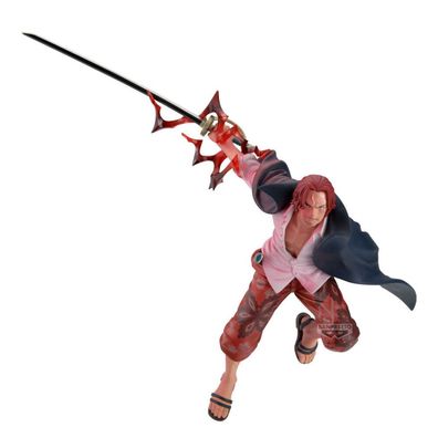 One Piece Battle Record Collection Shanks Figur in Sonderausführung, 17 cm