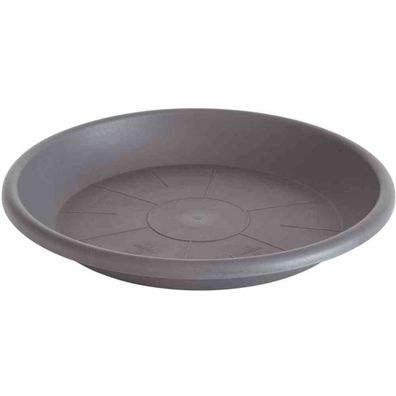 Untersetzer Ø 24 cm, anthrazit zu Siena Garden Topf Cilindro Ø 25 cm