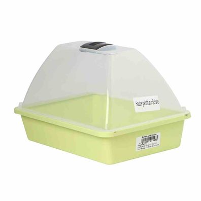 Display Midi-Grow 44tlg. 22 x anthrazit/ 22 x pastellgrün, Schale+Haube