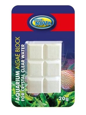 Aqua Nova Algae Block 20g - Algenkiller zur Entfernung von Algen im Aquarium
