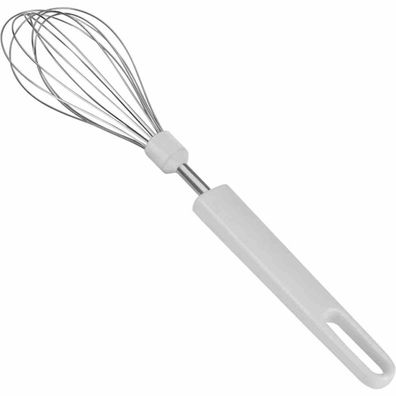 Schneebesen 28 cm Edelstahl, Kunststoffgriff
